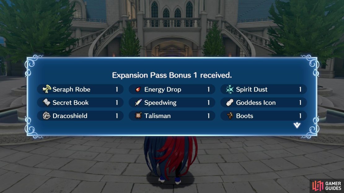 If you have the Expansion !Pass, you’ll be rewarded with a variety of stat-boosting items.