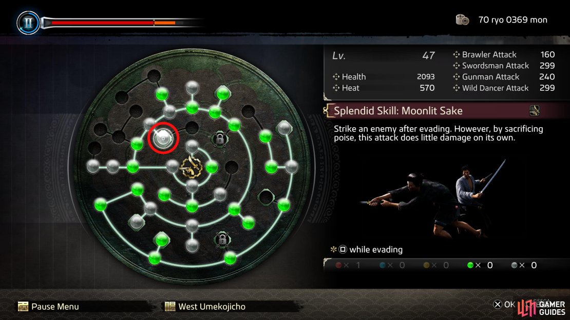 Here&rsquo;s where Moonlit Sake is on the Ability Wheel.