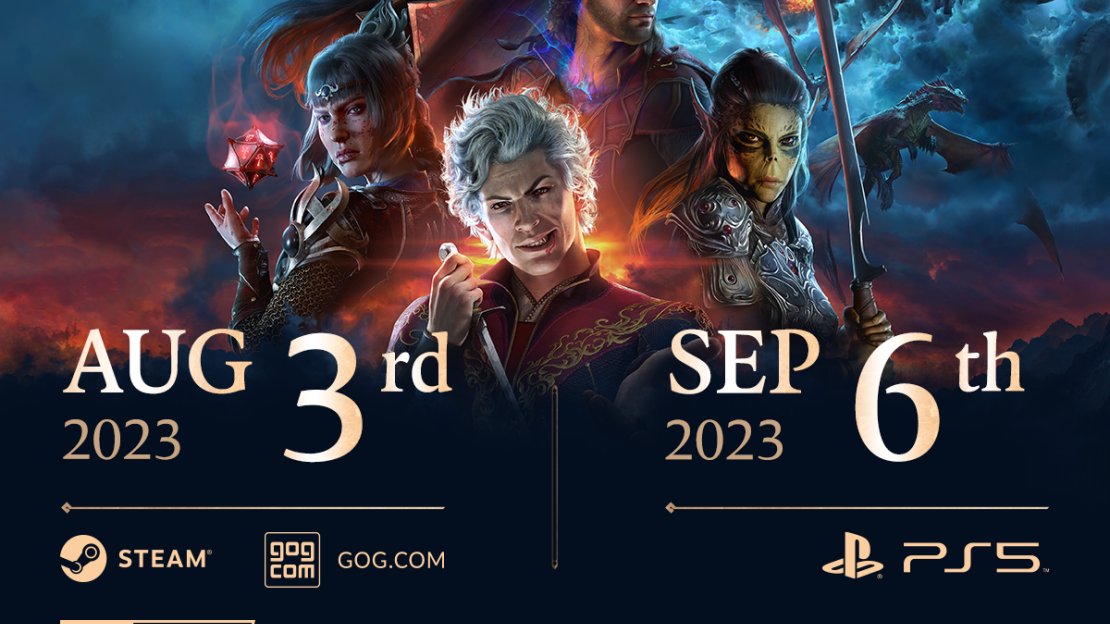 Baldur’s Gate 3 launches on August 3rd for PC and September 6th on PlayStation 5.