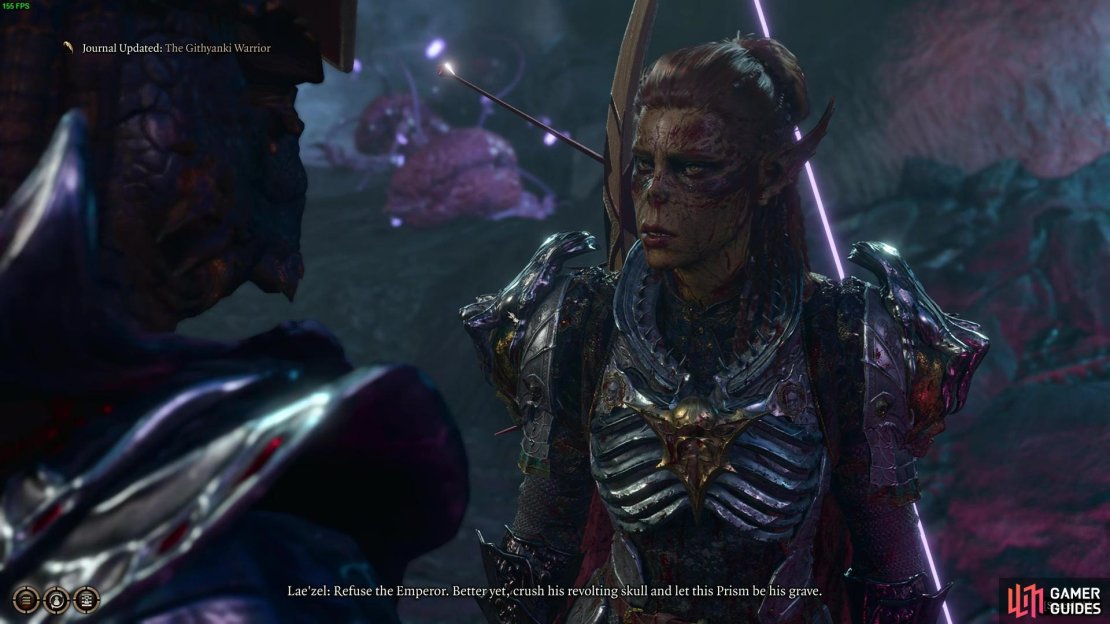 Your companions, like Lae’zel are very invested in your freeing Orpheus in BG3…