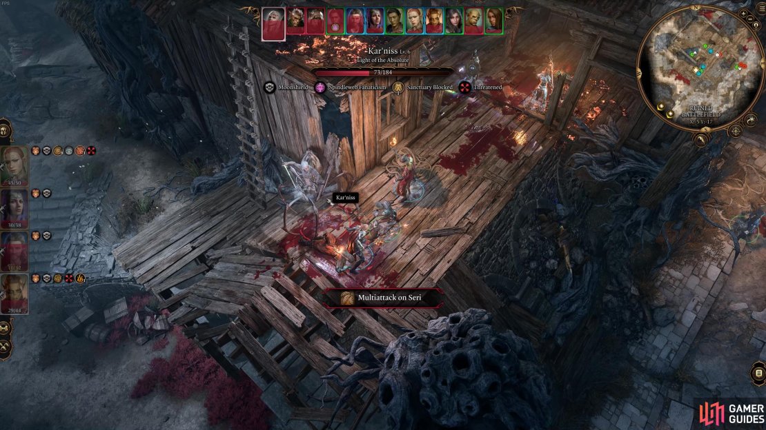 Spiderweb Fanaticism’s extra psychic damage will make this fight a little trickier!