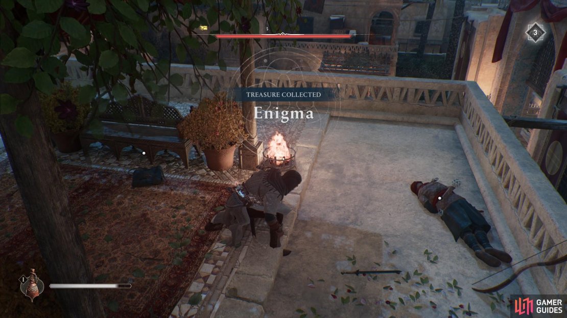 The Solve This Problem Quickly For Me Enigma can be found at the Officer&rsquo;s Club.