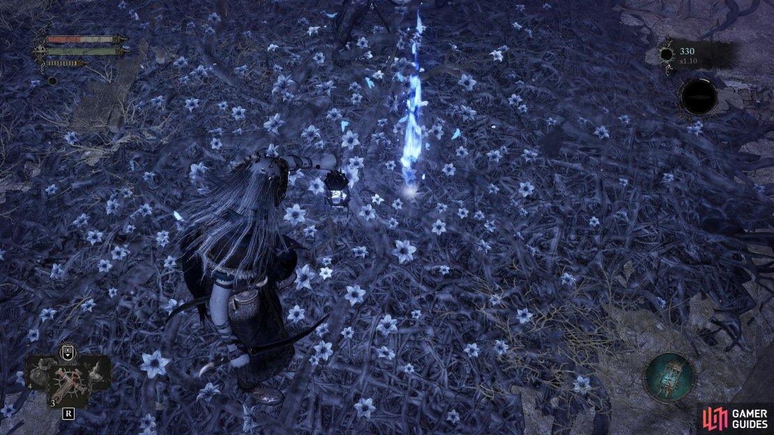 You can make your own &ldquo;checkpoint&rdquo; with Vestige Seedlings. Simply find a Bed of Flowers, and place the seedling on it. This can be helpful against bosses, or difficult enemies.