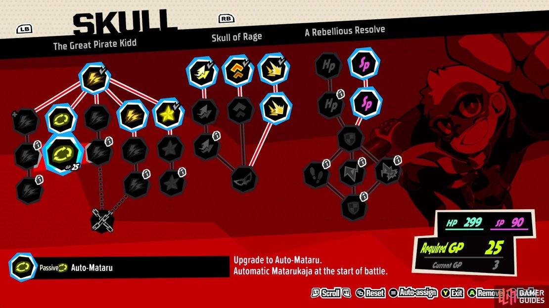 Ryuji&rsquo;s Auto-Mataru skill gives us enough oomph to clear the quest in a single Triple Threat, which makes him a fine third party member.