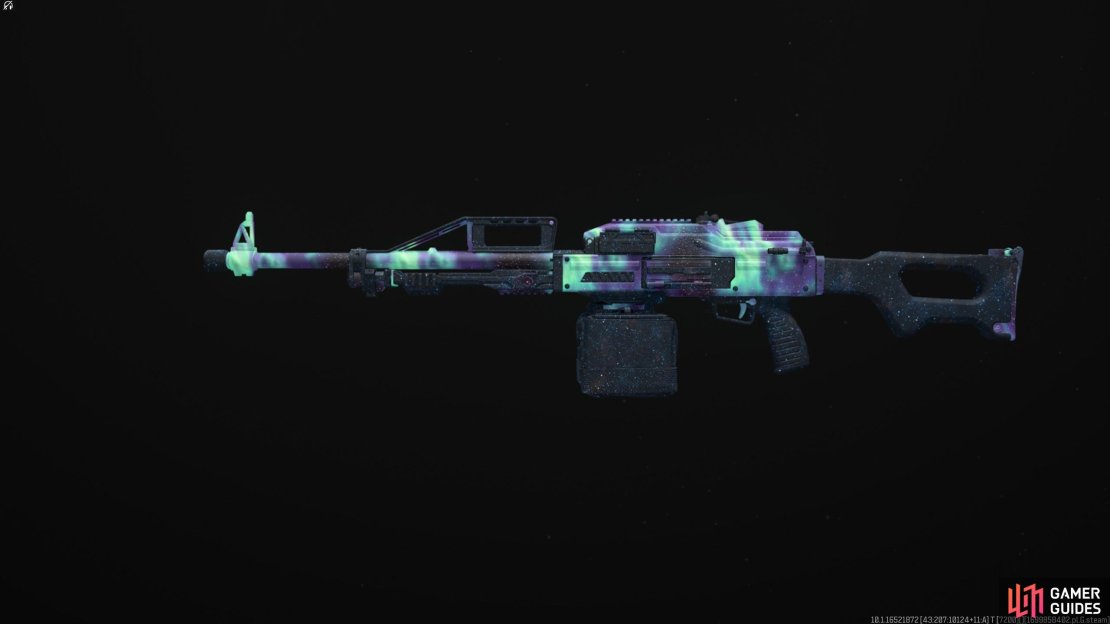 A look at the MW3 Camo Challenge zombies grinD reward on the Puleymot.