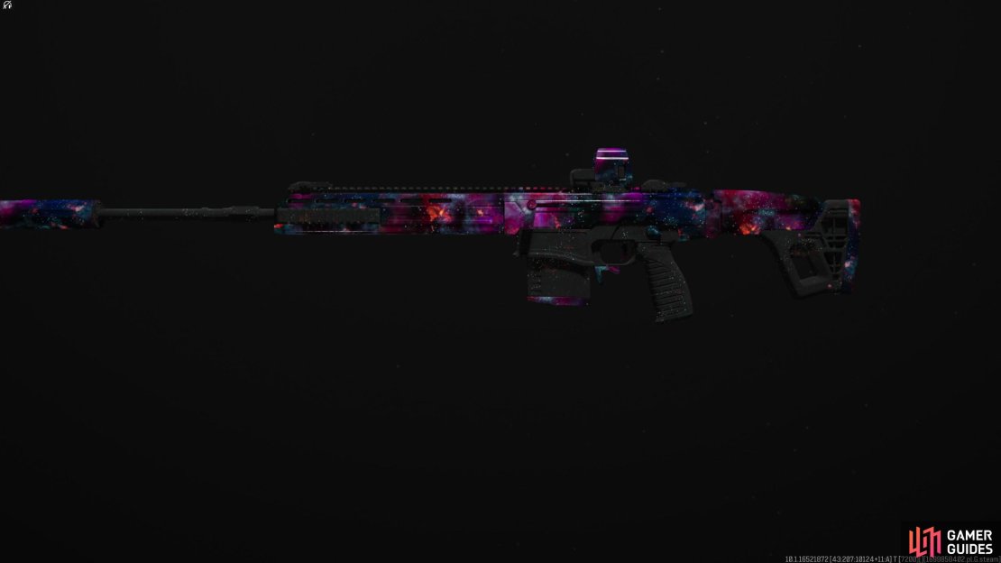 The multiplayer grind for Marksman Rifles can net you with a weapon that looks like this.