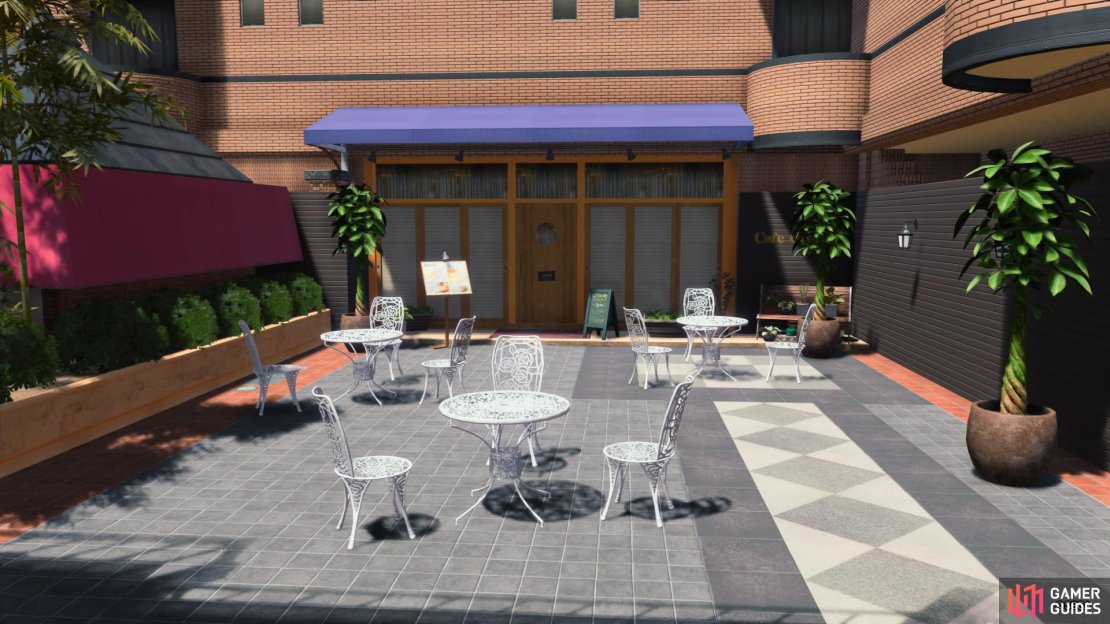 The Cute Cafe is right next to Akame&rsquo;s Hideout.