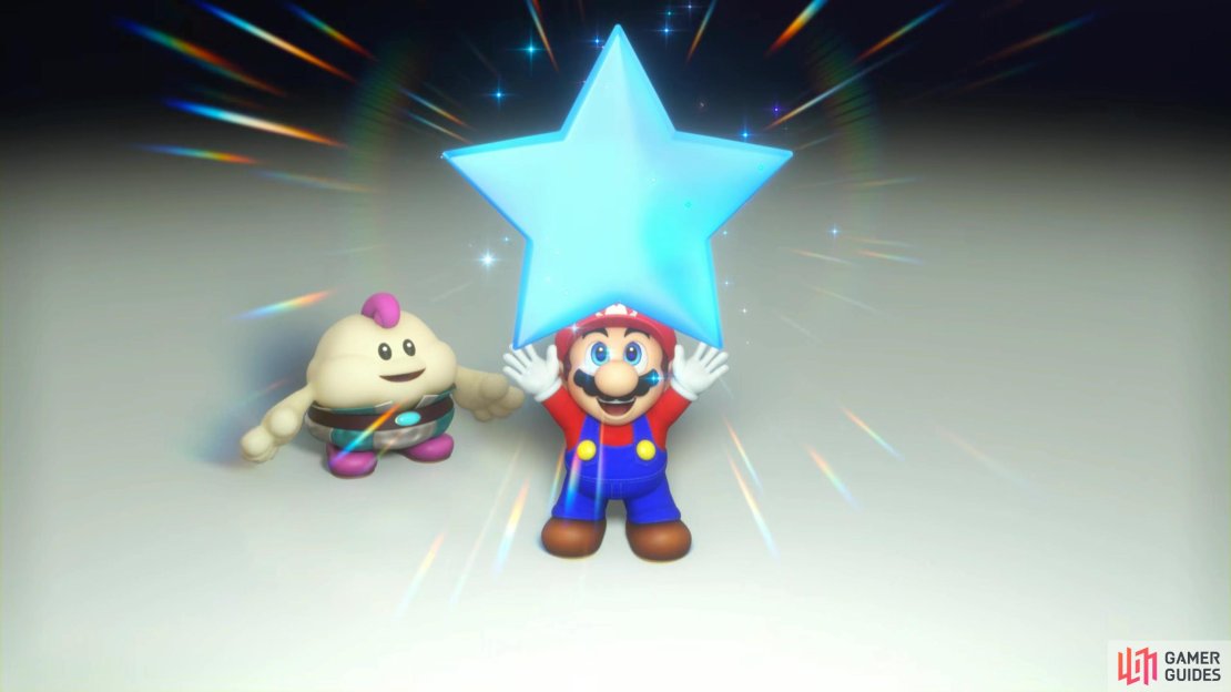 For defeating Claymorton, you&rsquo;ll get the first Star of the game!