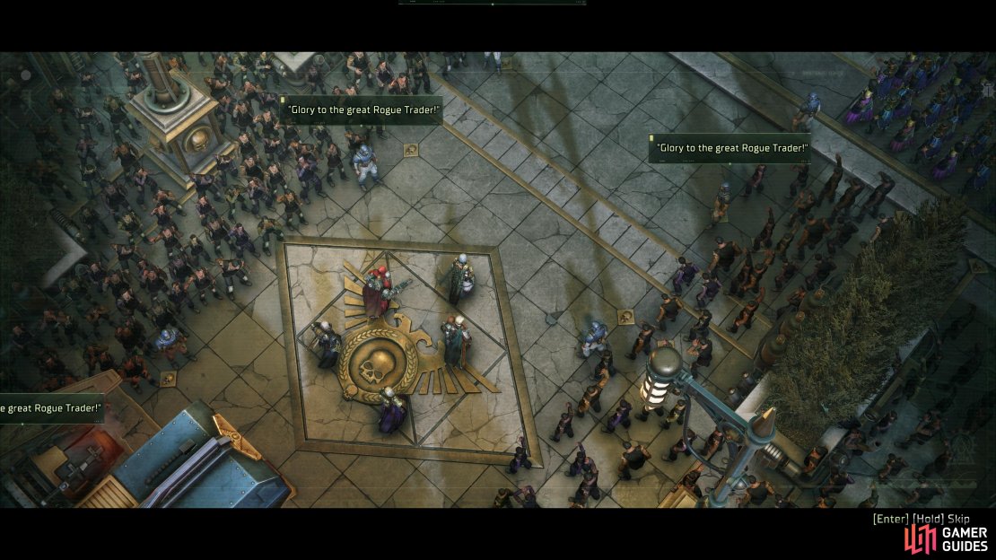 Your arrival at Dargonus is met with much fanfare, but aside from learning about xenos activity in your territory and rubbing elbows with the aristocratic snakes that infest your fiefdom’s bureaucracy, it’s a fairly uneventful stop.