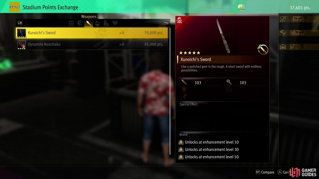 You’ll need to farm the Sujimon Stadium if you want to acquire the best items on offer.