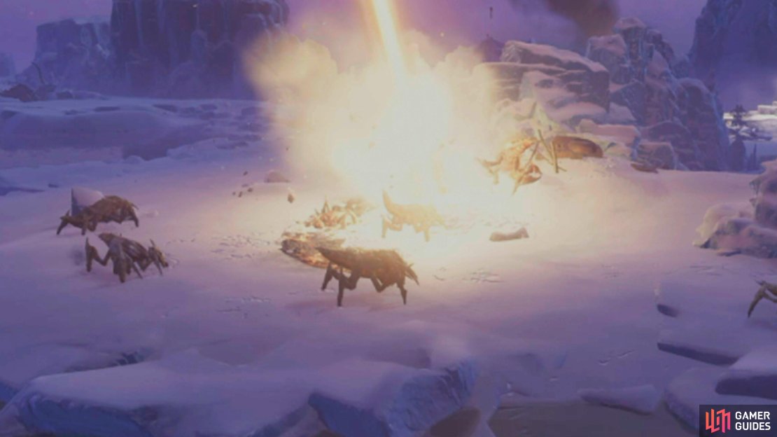 The Orbital Laser is the most effective at single-target and group damage.