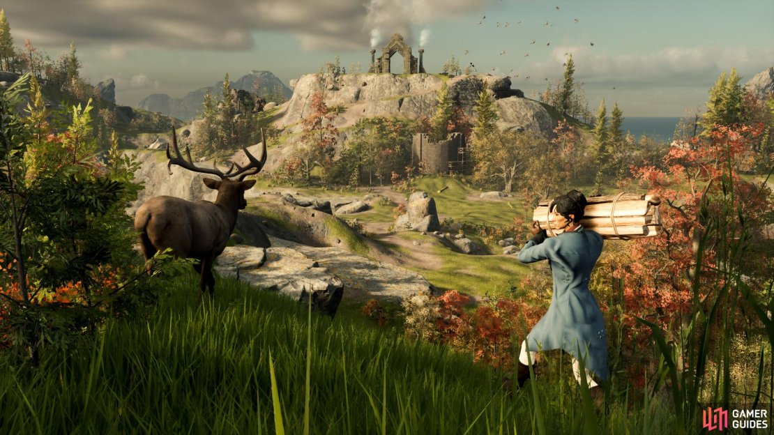 Stamina enables the player to carry, attack, harvest, run, and much more in Nightingale. You&rsquo;ll need lots of it to be more efficient in your role. Image via Inflexion.