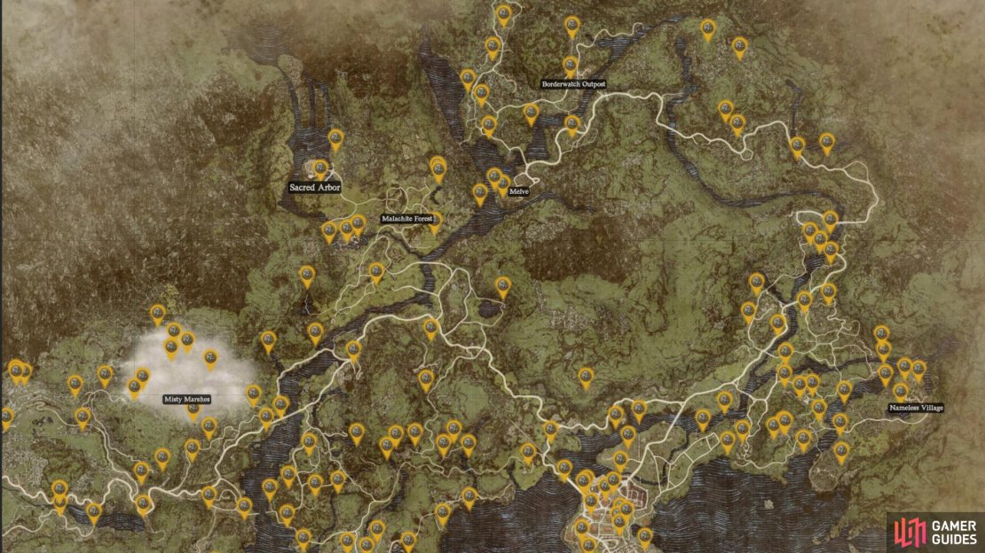 This map will assist you with finding all Seeker&rsquo;s Tokens in Dragon&rsquo;s Dogma 2.