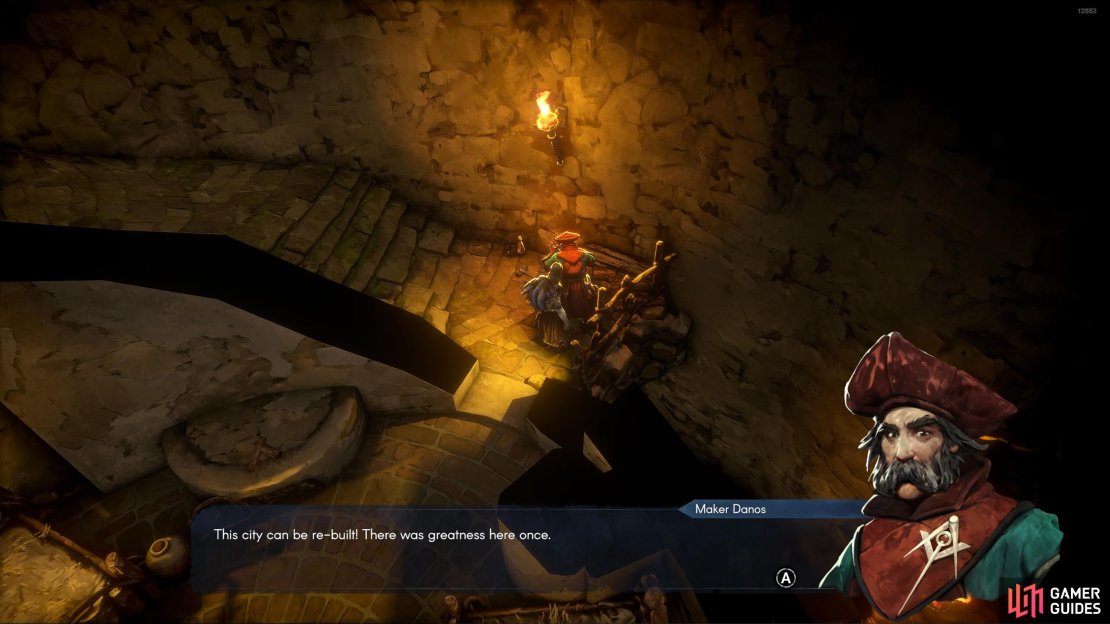 You&rsquo;ll first find Danos outside your room after completing the mission &ldquo;Sacrament&rdquo;.