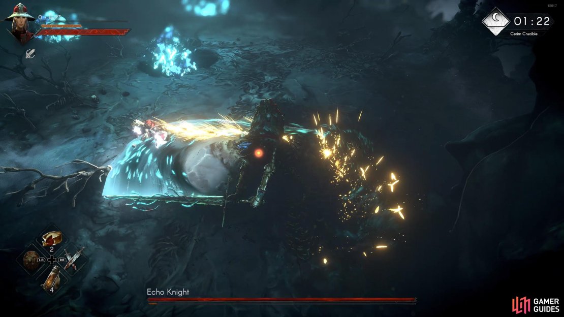 Sword Combo: This is a three-hit attack. The first attack will be from right to left (boss&rsquo;).
