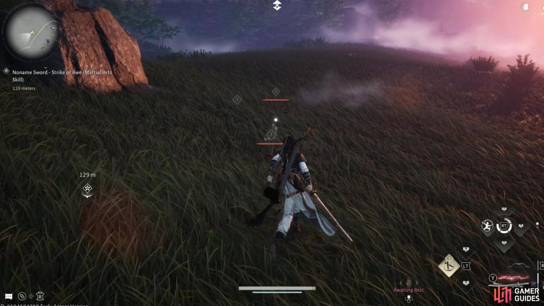 Make your way into the field and defeat the bundle of snakes. Image via Gamer Guides / NetEase.