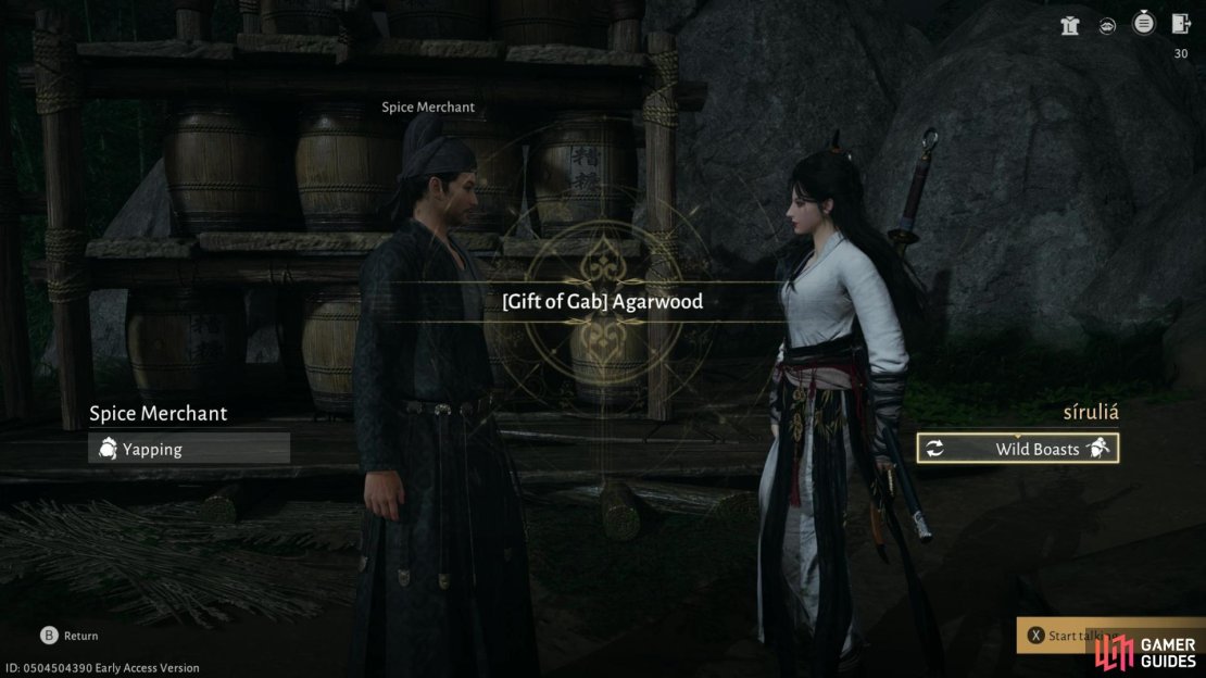 Here&rsquo;s how to win the Gift of Gab event in Where Winds Meet. Image via Gamer Guides / NetEase.