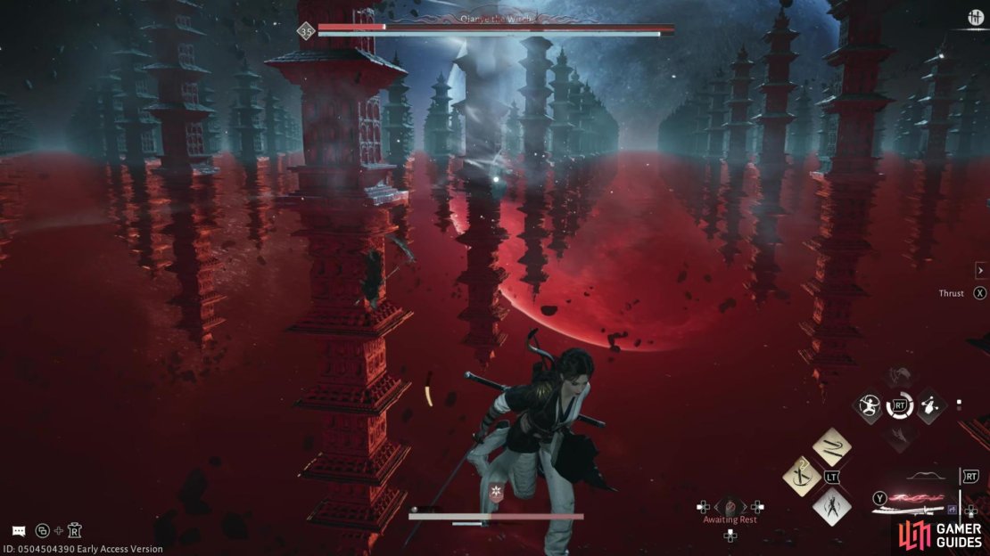 The White phase moves like a wraith, porting, invisible and an overall menace to fight back against. Dodges are key for retaliating for the slow-mo effect. Image via Gamer Guides / NetEase.
