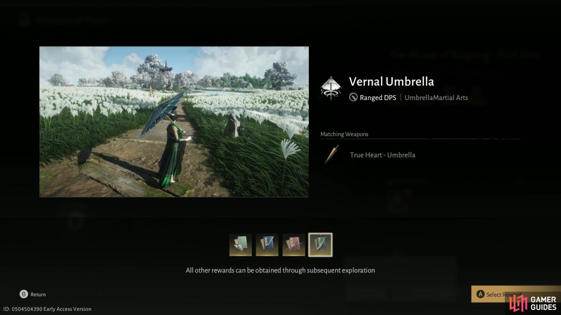 Here is a look at what starting weapons to choose in Where Winds Meet. Image via Gamer Guides / NetEase.