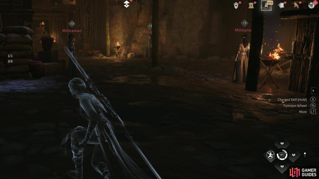 Get to the bottom of the Skill Theft tower, and then assassinate the guards when the others are not looking or patrolling. This is the hardest part so be patient, then you’re largely in the clear. Image via Gamer Guides / NetEase.