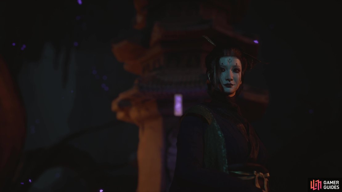 The Second Sister will warn you about pulling the Purple Talismans in Black Myth: Wukong.