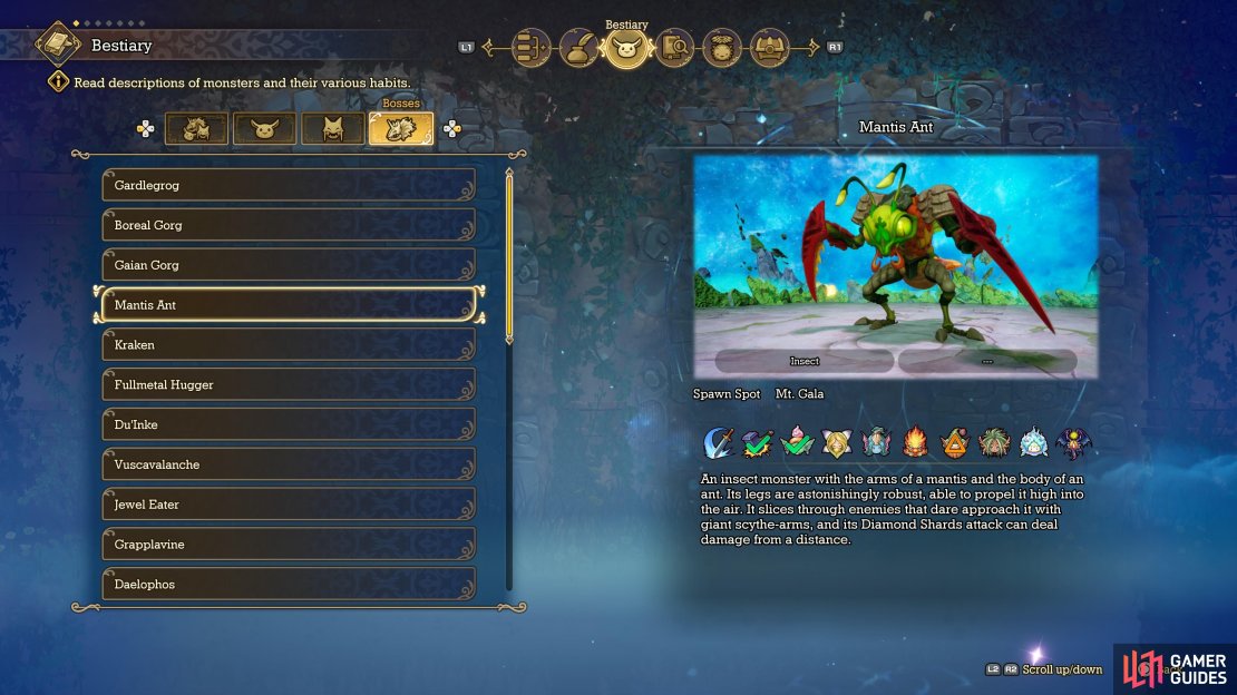 You&rsquo;ll need to record every single enemy and boss in the game for this trophy/achievement.