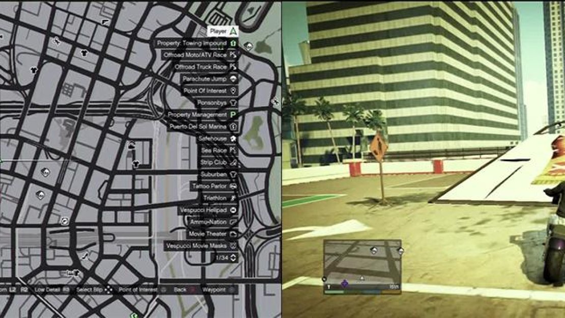 You will need a vehicle with very good speed and acceleration for this jump.