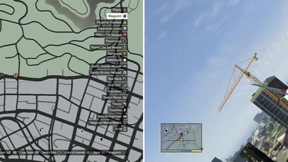 This is the second of the knife flights around the Schlongberg Sachs building.