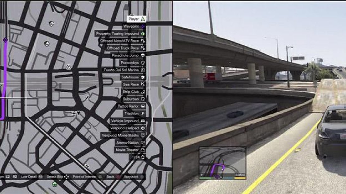 Make sure to hit this ramp at the right angle. High speed isn’t needed.