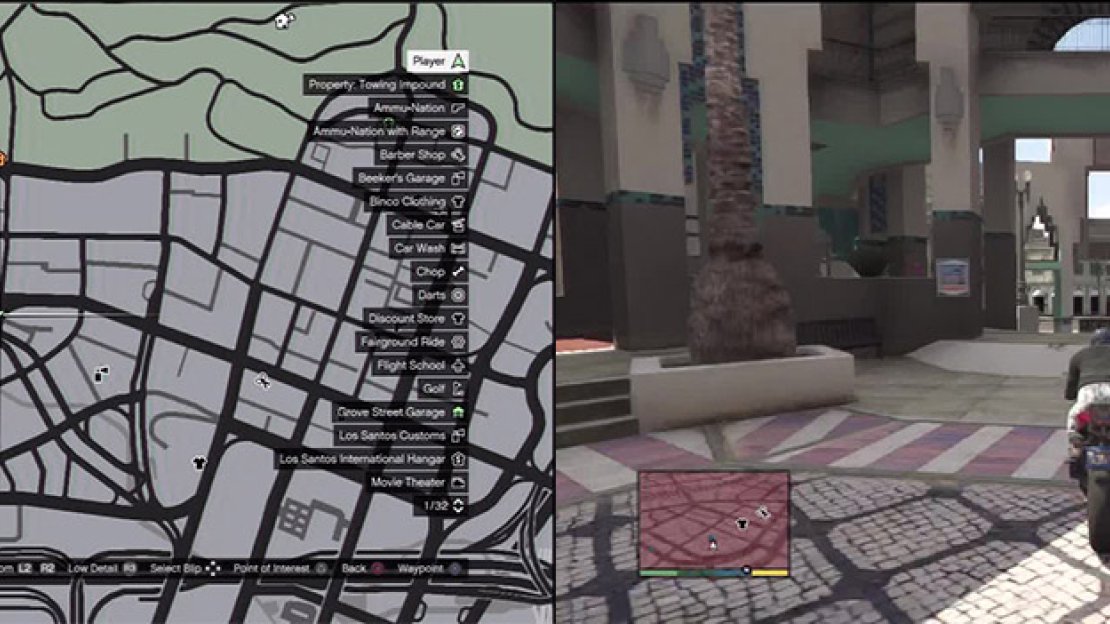You may have to avoid a few pedestrians for this jump.