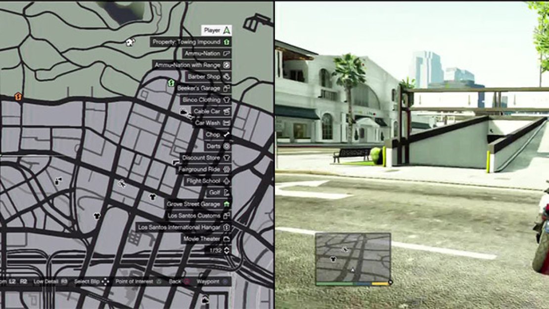 Use Franklin’s special and favour the right side of this ramp.