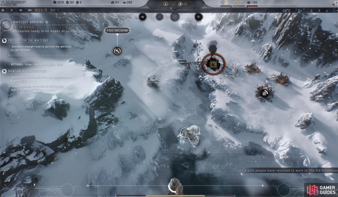 From time to time, events will appear on the map. The ones with the square shape are important, so make sure you don&rsquo;t miss them.