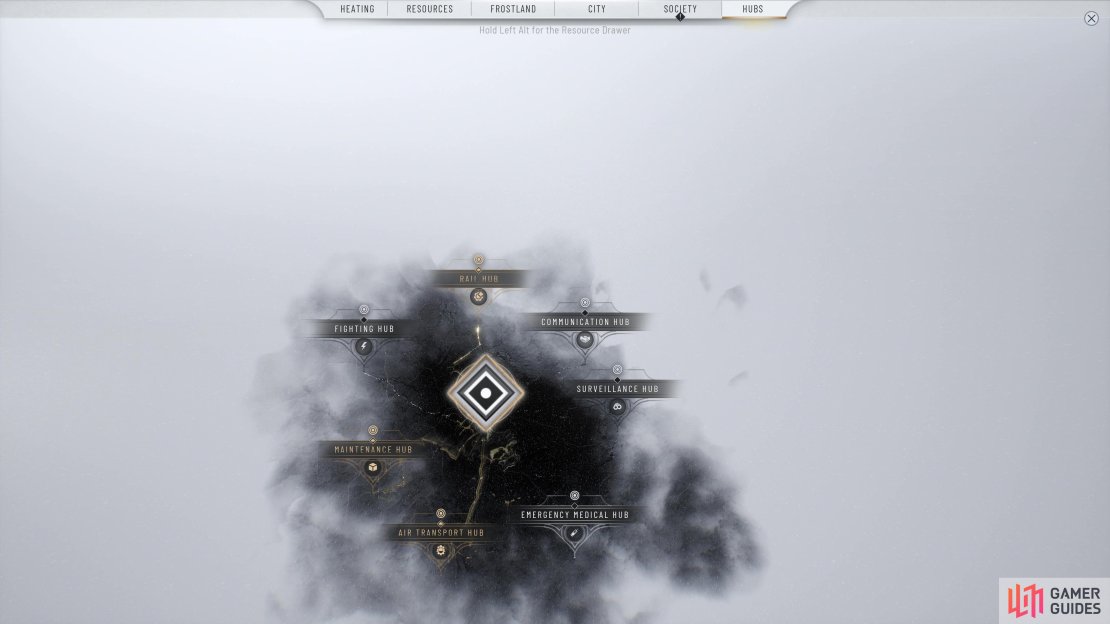 Don&rsquo;t neglect the Hubs section of the Idea Tree, especially Surveillance Hubs to help with Crime.