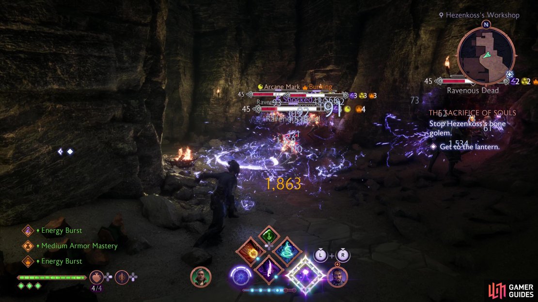 In Hezenkoss&rsquo;s Workshop you&rsquo;ll find plenty of powerful undead.