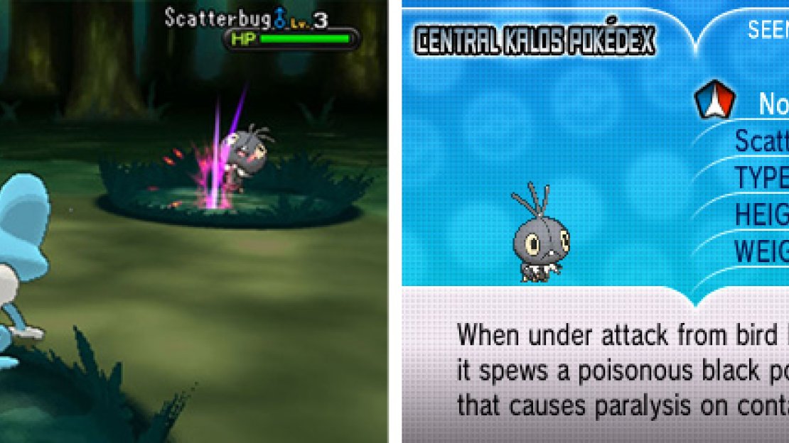 Scatterbug is weak to Fire and strong against Grass.