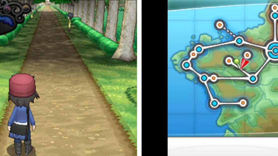 You’ll find battle-heavy super-tall grass galore to either side of Route 6.