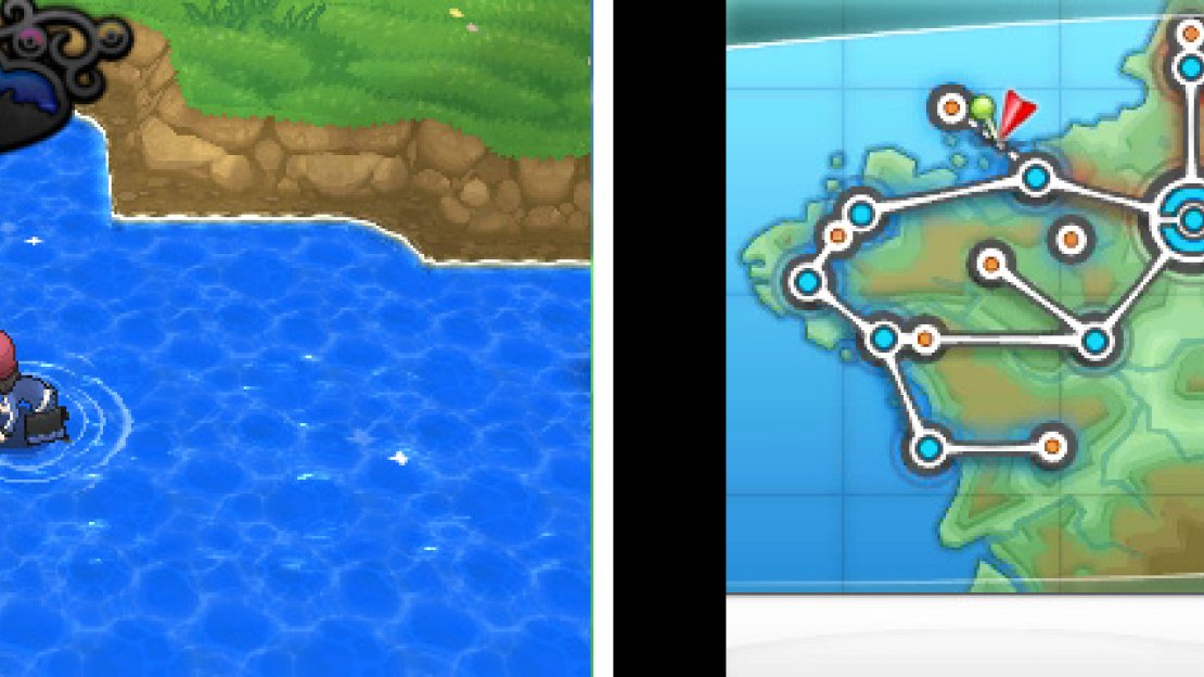 Azure Bay is really easy to miss: follow the water north on Route 12.