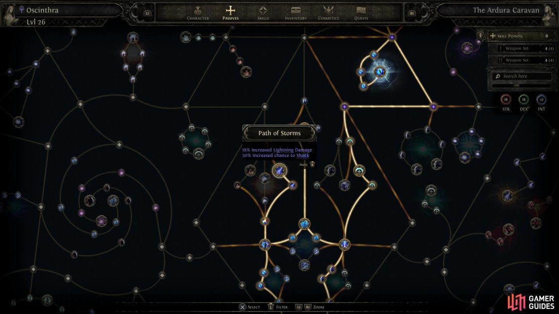 In the early game, you can focus mainly on boosting your damage output, with a bit of Energy Shield and Mana if your gear isn&rsquo;t providing sufficient amounts.