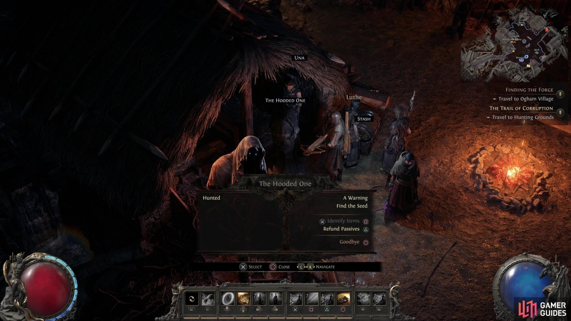 You will need to rescue The Hooded One to make use of Path of Exile 2&rsquo;s respec feature.