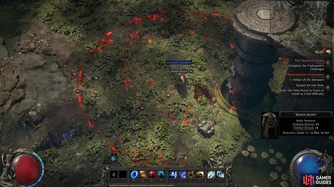 The later versions of Impending Doom can cover a lot of area, forcing you into the corners of the map. This is bad when you&rsquo;re fighting hordes of monsters.