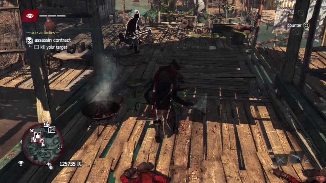 If you lure the nearest brother over and kill him by shooting him, the other brother will dash over to confront you. You will be confronted by the other guards as well.