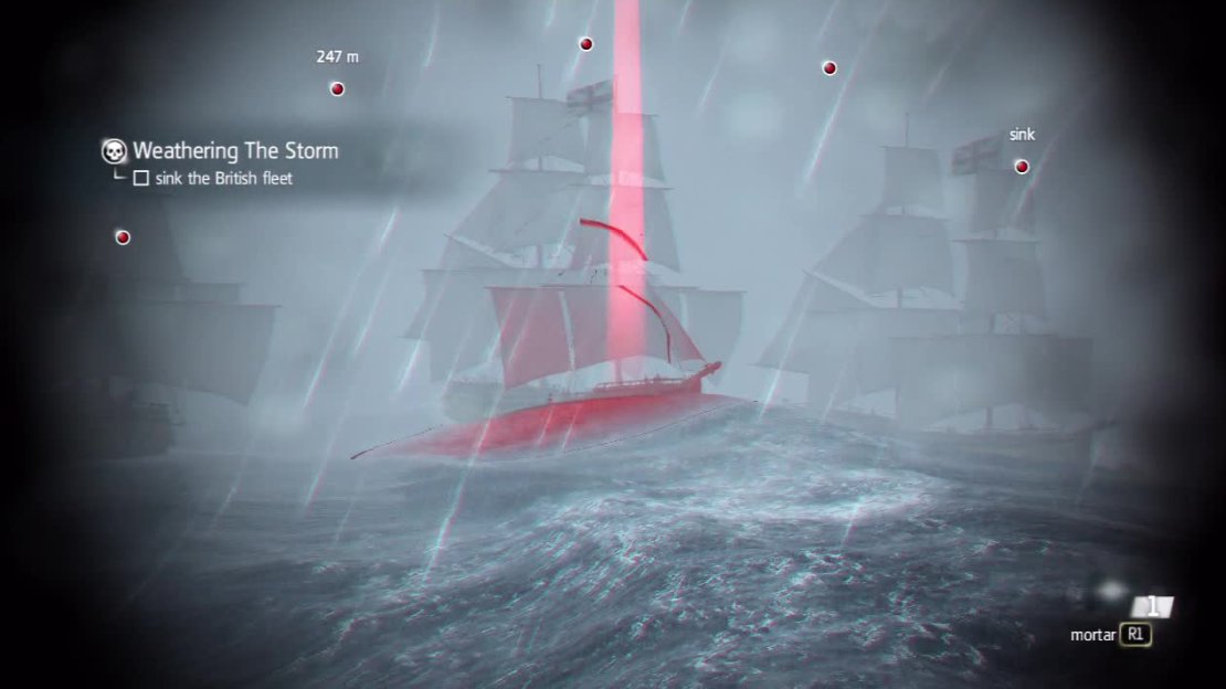 Keep raining down mortars while the ships are bunched together.