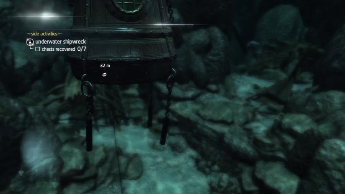 The Diving Bell makes it possible to dive and explore shipwrecks. It can also be used like an air barrel to restore air when you need it,