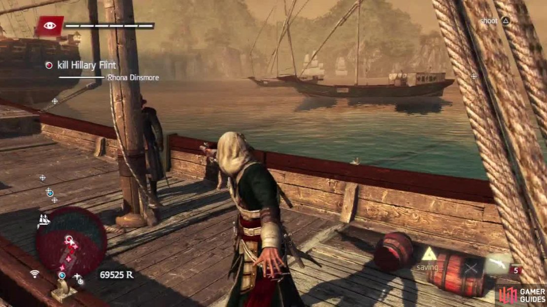 If he runs off, just chase him down and shoot him when he’s in range.