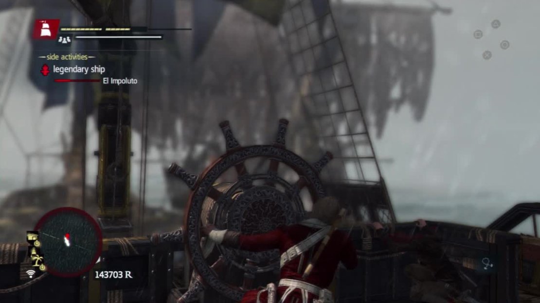 If you can move the Jackdaw to either glance off the front or back of the ship, and brace before impact, you can avoid the worst damage. Make sure your hull is fully upgraded as you will be rammed at some point.