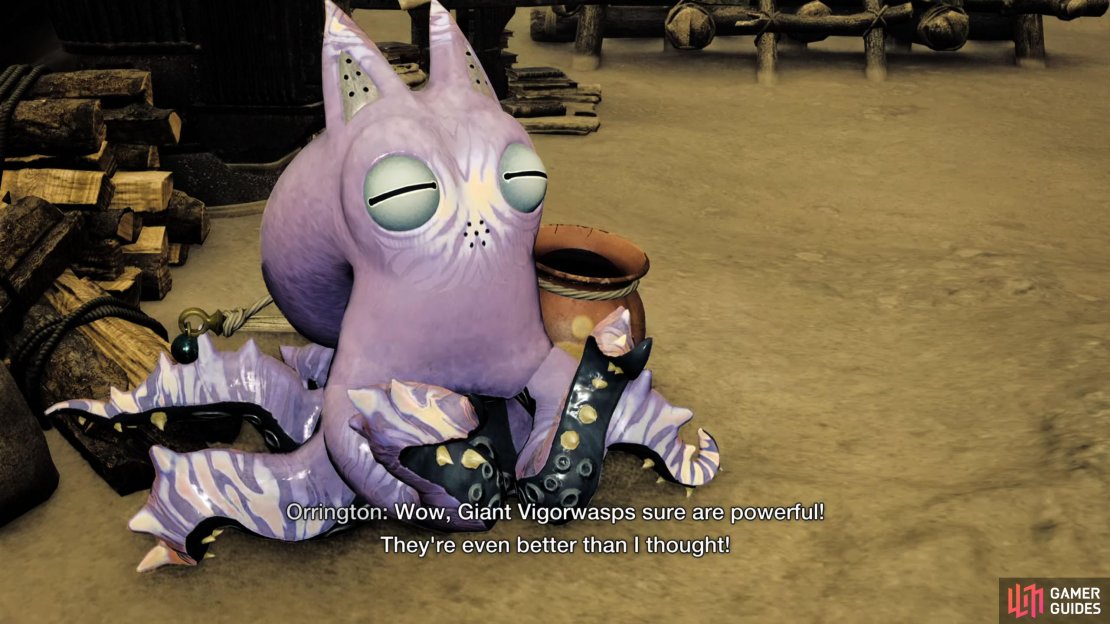Speak to your Palico in Scarlet Forest Base Camp after completing the prerequisites to start the quest.
