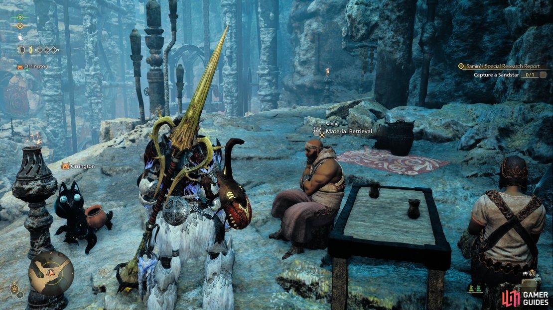 Sabar is in Azuz, the Everforge in Oilwell Basin.