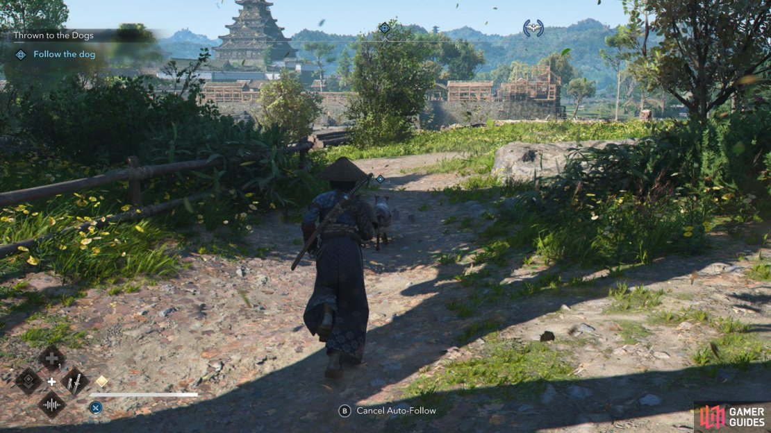 Following Tsuki-maru to the farm