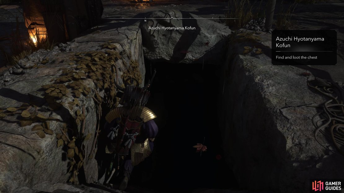 The Azuchi Hyotanyama Kofun can be found in the Omi region of Assassin’s Creed Shadows.