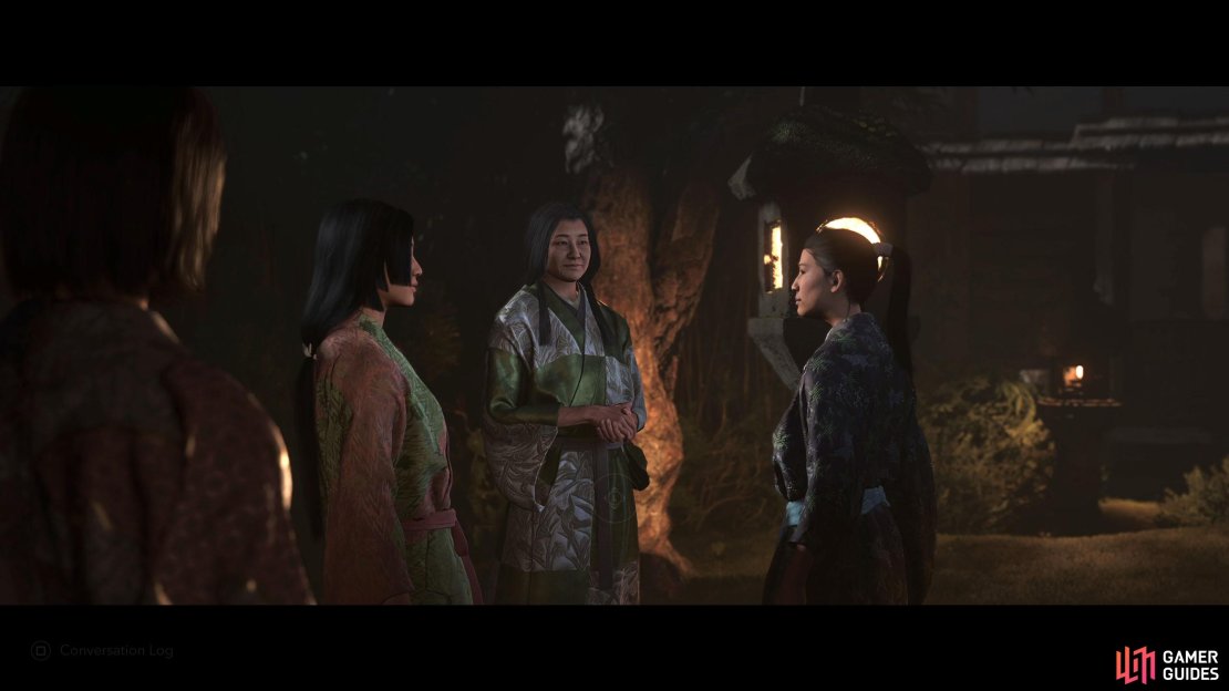 At the Tea Ceremony, you’ll have to confront either Otama or Wakasa. Who do you think is one of The Onyo?